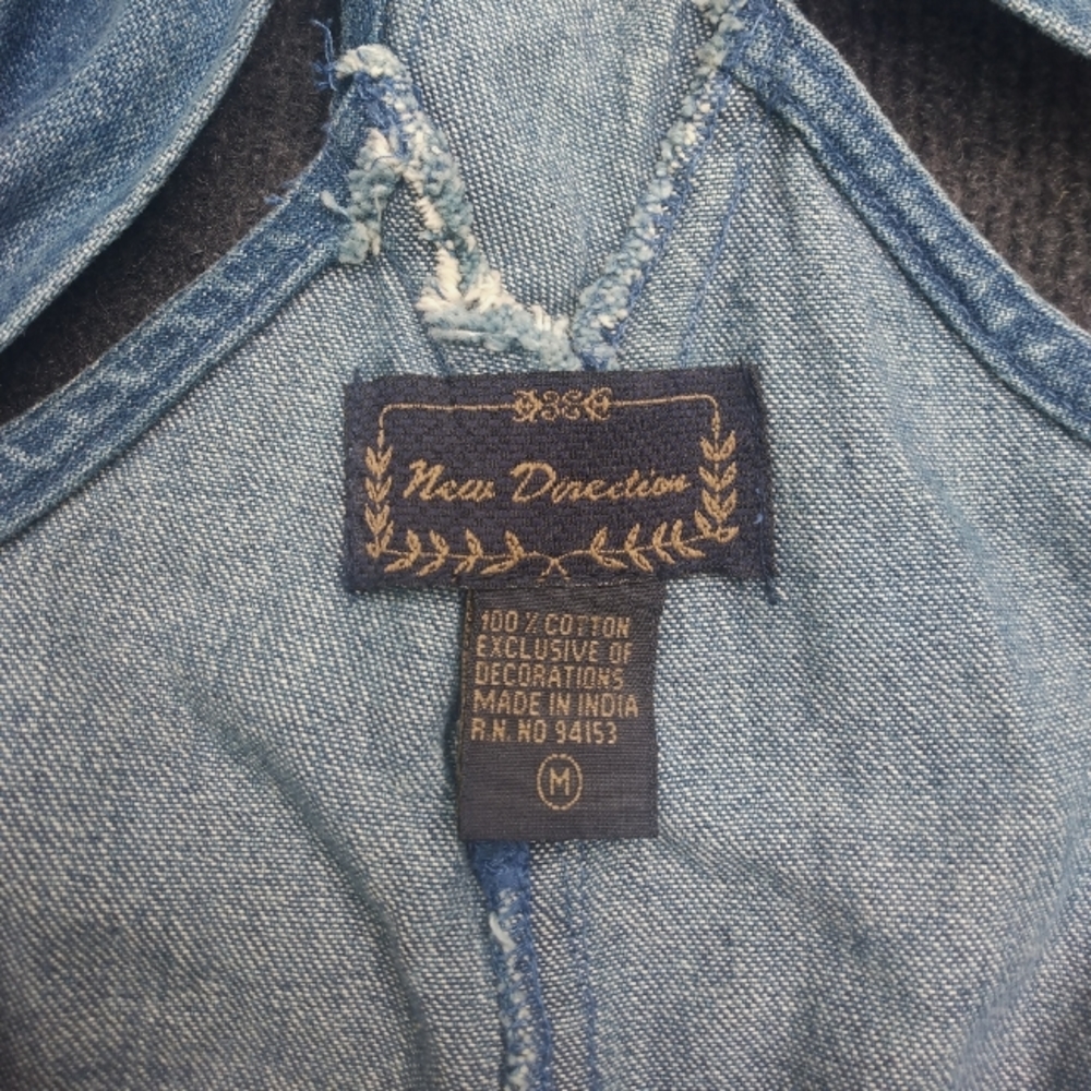 Vintage Monkey Denim Bib Overalls - Picture 8 of 8